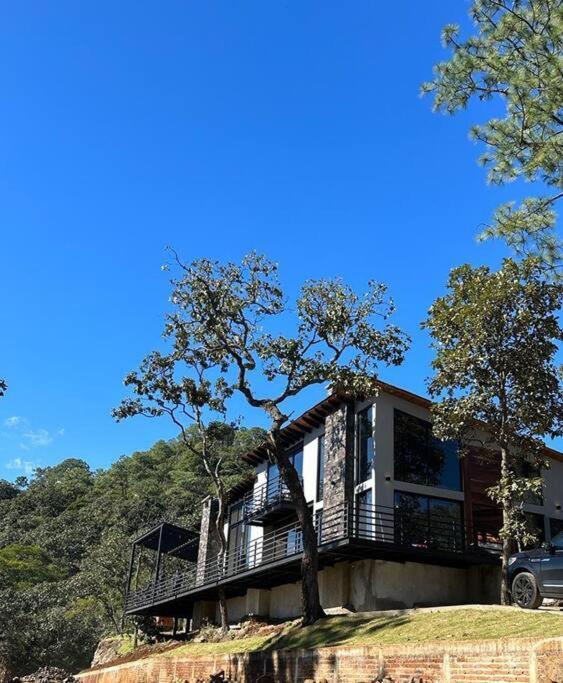 Cabana En El Bosque Con Jacuzzi Al Aire Libre Villa Mazamitla Exterior photo